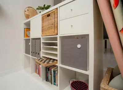 a room with a book shelf with books at Casa Lobitos Holiday Home with Pool - Sagres in Sagres