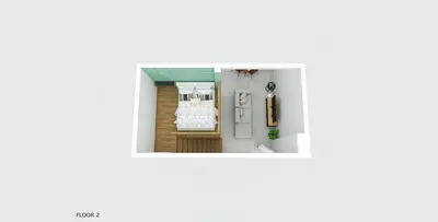 a rendering of a room in a house at Studio Palace A by Homie in Funchal