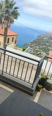 a balcony with a view of the ocean at Beautiful View - Arco da Calheta - Ilha da Madeira in Arco da Calheta
