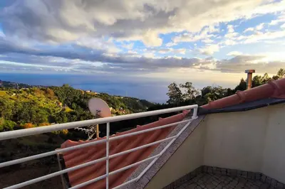 a view from the balcony of a house at Banda Além Apartment by Mth in Tábua