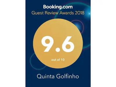 a logo for the quest review awards at Quinta Golfinho - Casa Nenufar in Arco da Calheta