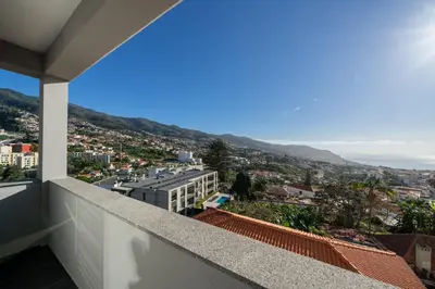 a view from the balcony of a building at Casa Tabaibo by An Island Apart in Funchal