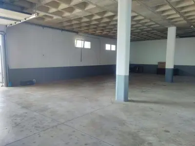 a large empty room with a pillar in a building at Holiday Home Casa Lugar da Ribeira mit Dachterrasse by Interhome in Campanário