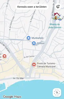 a map of kressels even a tiden at Funchal Pink Hostel in Funchal