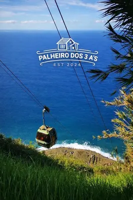 a sign that reads paladinota dos and as at Palheiro dos 3 A`s in Achadas da Cruz