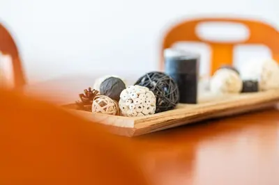 a tray of different types of eggs on a table at GuestReady - Ocean breeze retreat in Santa Cruz
