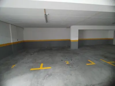 an empty room with yellow arrows on the floor at Alameda Formosa Madeira in Funchal