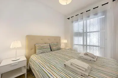 a couple of bunk beds in a room at Casa Vitorino in Sagres