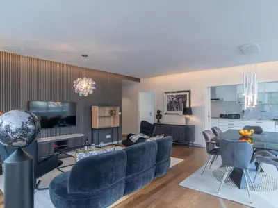 a living room with a couch and a table at Apartment Movenpick Apartment by Interhome in Funchal