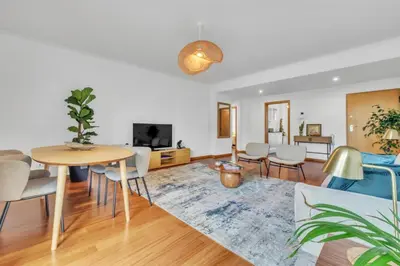 a living room with a table and chairs at Relax Stay in Funchal