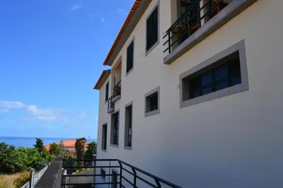 a view of the side of a building at Estalagem Corte do Norte in Ponta Delgada