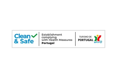 a diagram of the clean and safe logos at Rodamar I by An Island Apart in Funchal