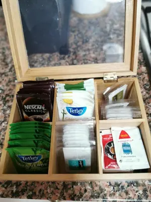 a drawer filled with different types of food at Madeira Funchal Gardens in Funchal