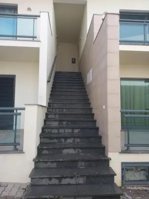 a staircase leading up to a building at Vilas Horizonte in Porto Santo