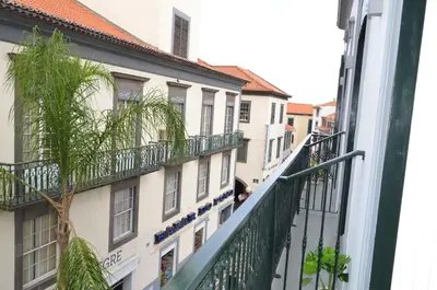 a view from a balcony of a building at Edificio Charles 204 in Funchal