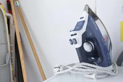 a camera hanging on a shelf in a room at Elena's Apartment - Nice sea views in Panasqueira