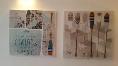 two pages of a book with illustrations of brushes at Apartamento VISTA MAR in Funchal