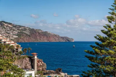a view of the ocean from a resort at Baía I by An Island Apart in Funchal