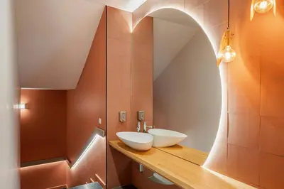 a bathroom with a sink and a mirror at Dorisol Buganvilia Studio Hotel in Funchal