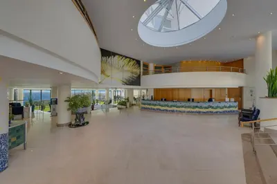 a lobby of a hospital with a waiting room at Pestana Grand Ocean Resort Hotel in Funchal