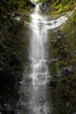 a waterfall on the side of a river at Hotel GORDON in Funchal