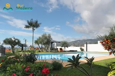 a villa with a swimming pool in a resort at OurMadeira - BelAir in Funchal