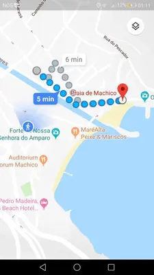 a map of the marriott marquis amsterdam at Casa do pescador in Machico