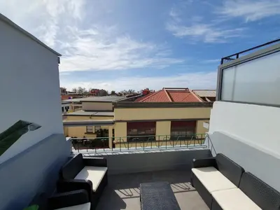 a balcony with a view of a building at Agnelo Comfort - Accommodation H V in Funchal