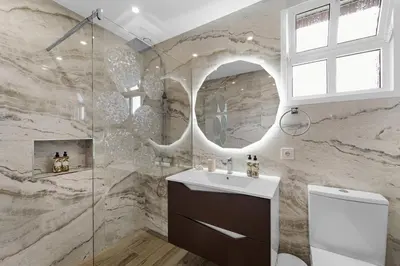 a bathroom with a sink and a shower at Cumbres Villa in Funchal