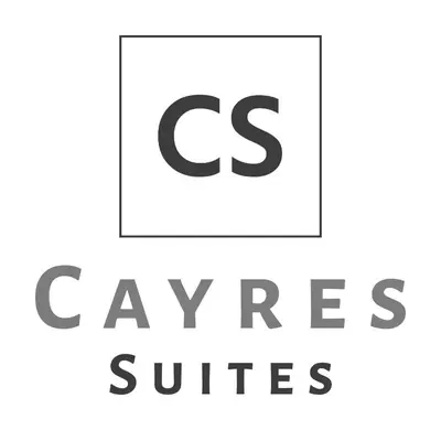 a logo for ces caverns sulfites at Cayres Suites Carmo in Funchal