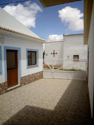 a view from the outside of a house at O Nosso Lar in Lagos