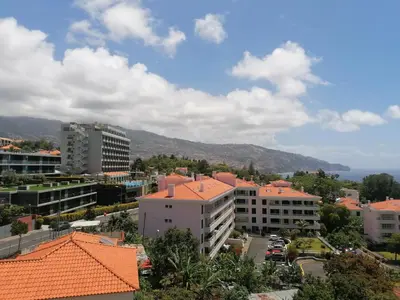 an aerial view of a city with buildings at MCStylo-Residenza in Funchal
