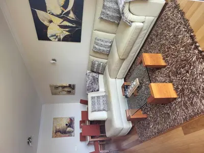 an overhead view of a living room with a couch at GuestReady - Vila Formosa in Funchal
