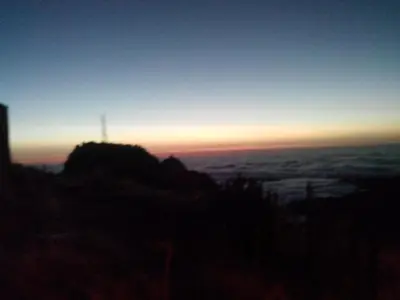 a view of the sunset from the top of a mountain at Cc39- Q5 in Funchal