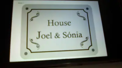 a sign that reads house joel and sonoma at House Joel & Sonia with sea view in Funchal