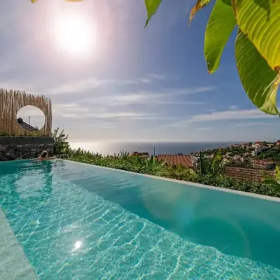 Casas da Vargem shared swimming pool by An Island Apart