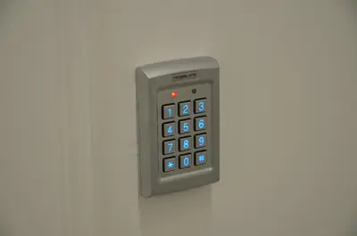 a remote control is attached to a wall at Edificio Charles 202 in Funchal