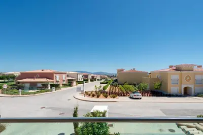 a view from the balcony of a apartment building at Boavista Resort - Casa Belinda in Lagos