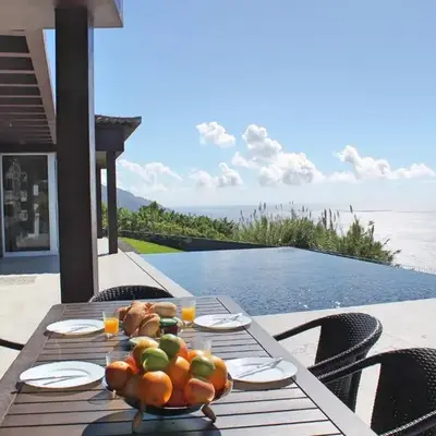 Spectacular Calheta Villa Villa Cliffscape 3 Bedrooms Panoramic Sea View