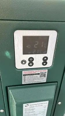 a close up of a green parking meter at Slice of Ponta do Sol - Suite 2 in Canhas