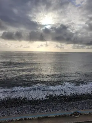 a view of the ocean on a cloudy day at Sol&mar in Ponta do Sol