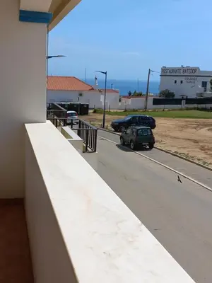 a car parked on the side of a road at Cool Villas T1 in Sagres