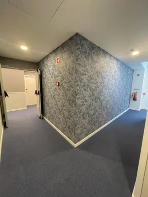 a bathroom with a shower and a toilet and a sink at PIER HOUSE Accommodation in Funchal