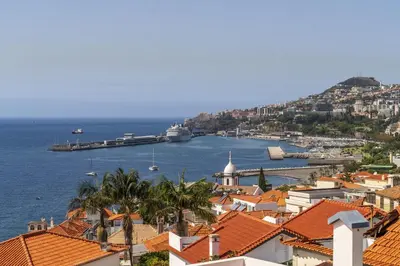 a view of the city of dubrovnik and the ocean at Villa Old Town by Villa Plus in Funchal