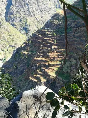 a view of a mountain with a path on it at Cc39-Q4 in Funchal