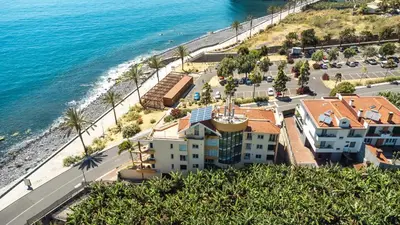 an aerial view of a resort next to the ocean at Sunny Side by Atlantic Holiday in Madalena do Mar