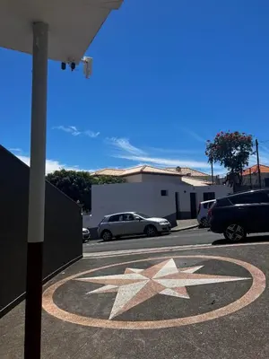 a star on the ground in a parking lot at Home Away From Home in Caniçal