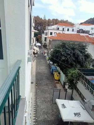 a view from the balcony of a building at Machico Centre Comfort in Machico