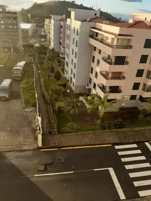 an aerial view of a city street with buildings at Cantinho da Maria in Funchal