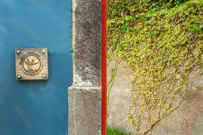a metal object on the side of a wall at Calheta Beach House T1 in Calheta